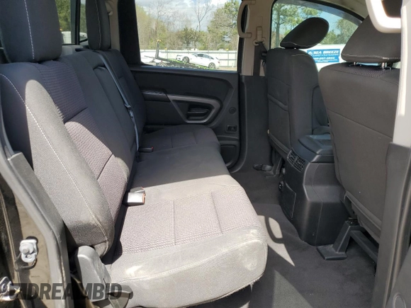 2015 Nissan Titan Pro-4X with VIN 1N6BA0EC1FN507491, listed as a Copart auction lot 51240915 with 165,510 mi miles and Salvage title. Bid and sale history available at DreamBid. Image 10.