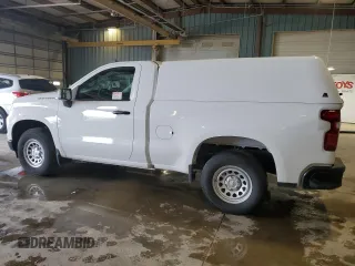 2023 Chevrolet Silverado 1500 Work Truck with VIN 3GCNAAEK3PG365233, listed as a Copart auction lot 51585885 with 124,297 mi miles and Clean Title. Bid and sale history available at DreamBid. Image 2.