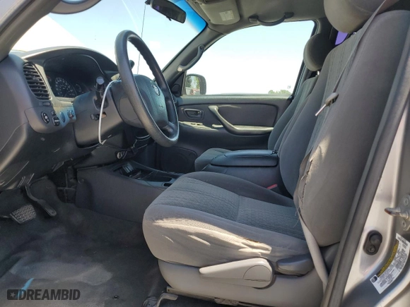 2006 Toyota Tundra SR5 with VIN 5TBET34146S507631, listed as a Copart auction lot 53313255 with 144,980 mi miles and Salvage Title. Bid and sale history available at carsss.com. Image 7.