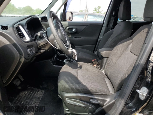 2018 Jeep Renegade Sport with VIN ZACCJBAB6JPH56241, listed as a Copart auction lot 54139495 with 152,693 mi miles and Salvage title. Bid and sale history available at DreamBid. Image 7.
