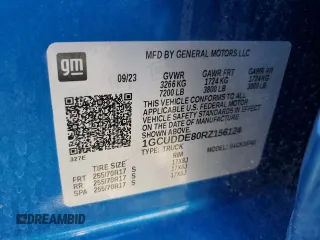 2024 Chevrolet Silverado 1500 LT with VIN 1GCUDDE80RZ156124, listed as a Copart auction lot 45757965 with 49,616 mi miles and Salvage Title. Bid and sale history available at carsss.com. Image 13.