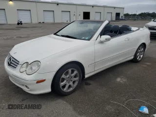 2004 Mercedes-Benz CLK 320 with VIN WDBTK65G04T015892, listed as a Copart auction lot 74207654 with Not Provided miles and Salvage Title. Bid and sale history available at DreamBid. Image 1.