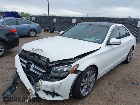 2018 Mercedes-Benz C C 300 with VIN 55SWF4JB1JU237940, listed as a IAAI auction lot 41911087 with 57,362 mi miles and . Bid and sale history available at carsss.com. Image 2.