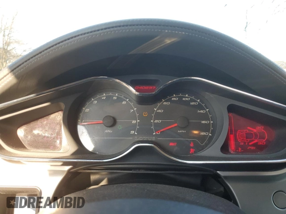 2010 Lotus Evora 2+2 z VIN SCCLMDTU4AHA11501, wystawiony jako Copart lot #85955594 z przebiegiem 40 237 mil mil oraz Szkoda całkowita • Salvage title. Historia ofert i sprzedaży dostępna na DreamBid. Obrazek 9.