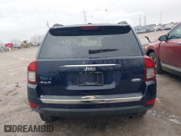 2017 Jeep Compass High Altitude with VIN 1C4NJDEBXHD139545, listed as a IAAI auction lot 41576246 with 89,969 mi miles and . Bid and sale history available at carsss.com. Image 17.