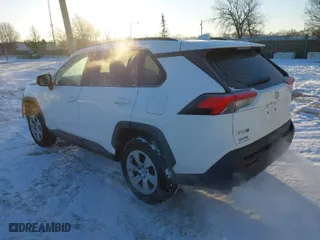 2020 Toyota RAV4 LE with VIN 2T3H1RFVXLC048002, listed as a IAAI auction lot 41336796 with 76,561 mi miles. Bid and sale history available at carsss.com. Image 3.
