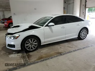 2016 Audi A6 Premium Plus with VIN WAUGFAFC9GN088187, listed as a Copart auction lot 58783355 with 42,963 mi miles and Salvage title. Bid and sale history available at DreamBid. Image 1.