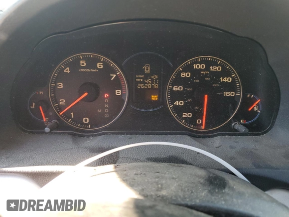 2004 Acura TSX with VIN JH4CL96834C035169, listed as a Copart auction lot 47055265 with 262,878 mi miles and Salvage Title. Bid and sale history available at carsss.com. Image 9.