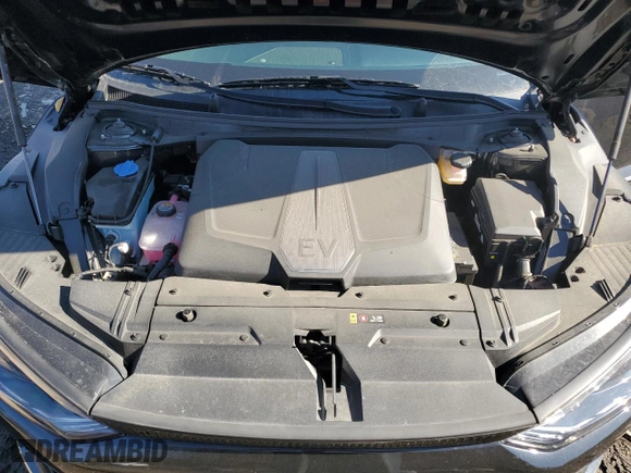 2022 Kia EV6 Wind with VIN KNDC34LAXN5065979, listed as a Copart auction lot 46663755 with 19,077 mi miles and Salvage Title. Bid and sale history available at carsss.com. Image 12.