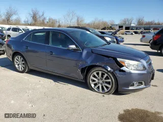 2013 Chevrolet Malibu LT with VIN 1G11E5SA3DF275219, listed as a Copart auction lot 50181935 with 95,465 mi miles and Salvage Title. Bid and sale history available at carsss.com. Image 4.