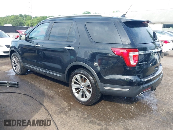 2018 Ford Explorer Limited z VIN 1FM5K8F86JGC16211, wystawiony jako IAAI lot #42612276 z przebiegiem 82 949 mil mil oraz . Historia ofert i sprzedaży dostępna na DreamBid. Obrazek 3.