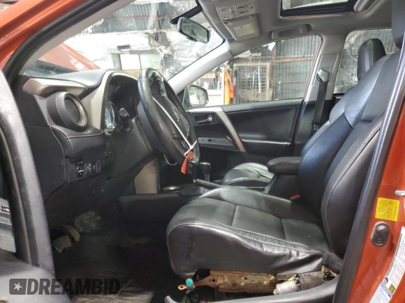 2015 Toyota RAV4 Limited with VIN 2T3DFREV2FW344345, listed as a Copart auction lot 64743615 with 263,042 mi miles and Salvage title. Bid and sale history available at DreamBid. Image 7.