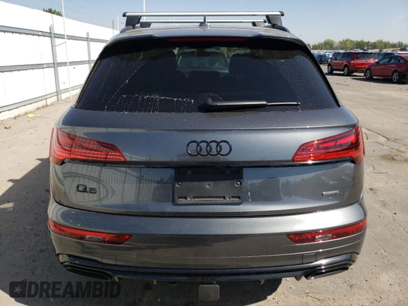 2024 Audi Q5 S line Prestige with VIN WA1F2AFY4R2065873, listed as a Copart auction lot 73585854 with 3,769 mi miles and Salvage Title. Bid and sale history available at carsss.com. Image 6.