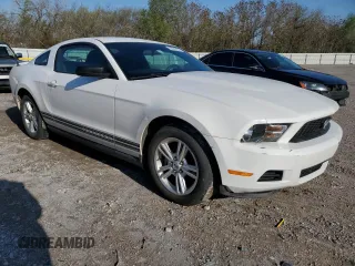 2010 Ford Mustang V6 with VIN 1ZVBP8ANXA5141446, listed as a Copart auction lot 52023755 with 96,093 mi miles and Salvage Title. Bid and sale history available at carsss.com. Image 4.