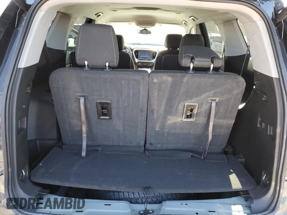 2021 GMC Acadia SLE with VIN 1GKKNKLS0MZ199897, listed as a Copart auction lot 46168535 with 25,693 mi miles and Salvage Title. Bid and sale history available at DreamBid. Image 6.