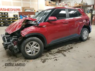 2021 Hyundai Venue SE with VIN KMHRB8A39MU108670, listed as a Copart auction lot 50427805 with 76,678 mi miles and Salvage Title. Bid and sale history available at DreamBid. Image 1.
