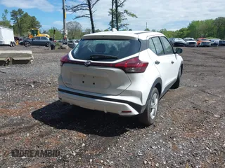 2024 Nissan Kicks S with VIN 3N1CP5BV7RL541662, listed as a IAAI auction lot 42186010 with 14,450 mi miles and . Bid and sale history available at DreamBid. Image 4.