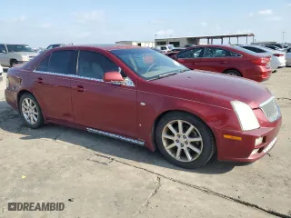2007 Cadillac STS with VIN 1G6DW677970163202, listed as a Copart auction lot 44035565 with 191,897 mi miles and Salvage Title. Bid and sale history available at carsss.com. Image 4.