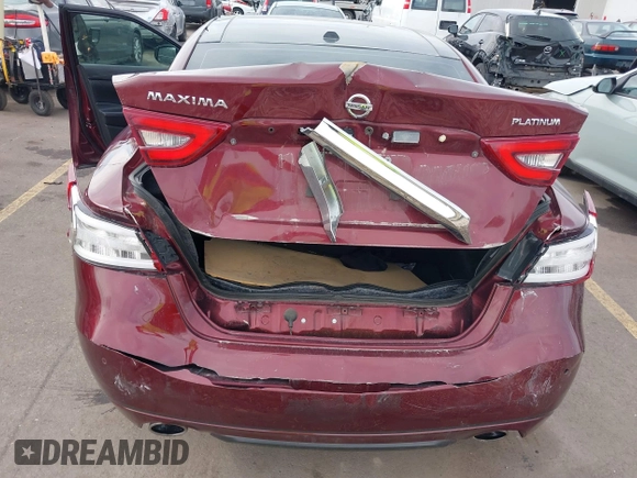 2016 Nissan Maxima SV with VIN 1N4AA6AP9GC410441, listed as a IAAI auction lot 41479069 with 74,252 mi miles and . Bid and sale history available at DreamBid. Image 17.