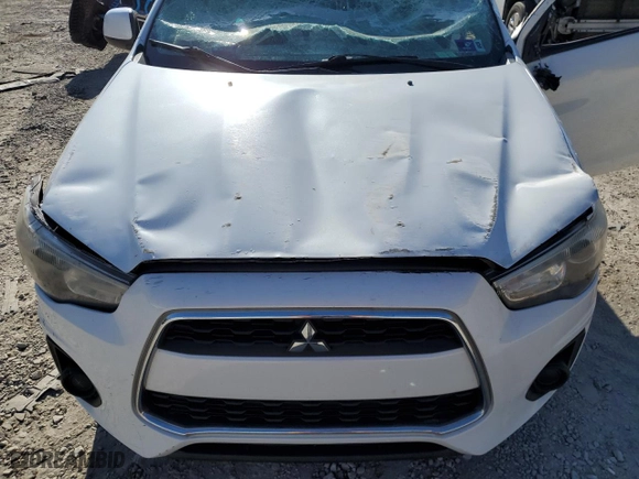 2013 Mitsubishi Outlander Sport ES with VIN 4A4AR3AU1DE003598, listed as a Copart auction lot 48406815 with 161,216 mi miles and Salvage Title. Bid and sale history available at carsss.com. Image 12.