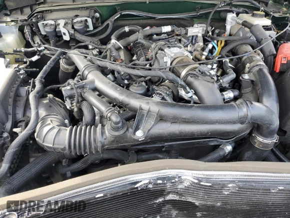 2022 Ford Bronco with VIN 1FMEE5DPXNLB41526, listed as a Copart auction lot 54024184 with 32,759 mi miles and Salvage Title. Bid and sale history available at DreamBid. Image 11.