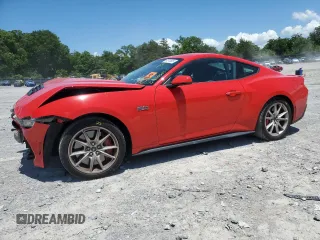 2024 Ford Mustang GT with VIN 1FA6P8CF5R5426289, listed as a Copart auction lot 61310505 with 13,348 mi miles and Salvage title. Bid and sale history available at DreamBid. Image 1.