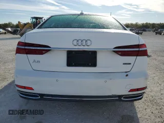 2021 Audi A6 Premium Plus with VIN WAUE8AF24MN031836, listed as a Copart auction lot 48122435 with 9,751 mi miles and Non Repairable. Bid and sale history available at carsss.com. Image 6.