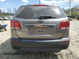 2011 Kia Sorento LX with VIN 5XYKTDA24BG119996, listed as a Copart auction lot 49554495 with 119,993 mi miles and Salvage Title. Bid and sale history available at carsss.com. Image 6.