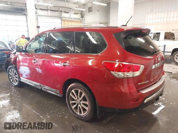 2016 Nissan Pathfinder Platinum z VIN 5N1AR2MM1GC617754, wystawiony jako IAAI lot #41387899 z przebiegiem 105 936 mil mil oraz . Historia ofert i sprzedaży dostępna na DreamBid. Obrazek 3.