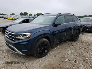 2023 Volkswagen Atlas SE с VIN 1V2KP2CAXPC548437, выставлен на аукционе Copart как лот 61661054 с пробегом 26 943 миль миль и Списание • Salvage title. История ставок и продаж доступна на DreamBid. Изображение 1.