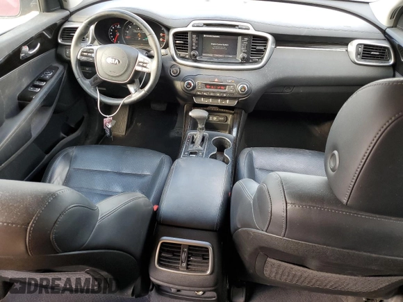 2019 Kia Sorento EX Sport with VIN 5XYPH4A58KG463994, listed as a Copart auction lot 44378215 with 100,514 mi miles and Salvage title. Bid and sale history available at DreamBid. Image 8.