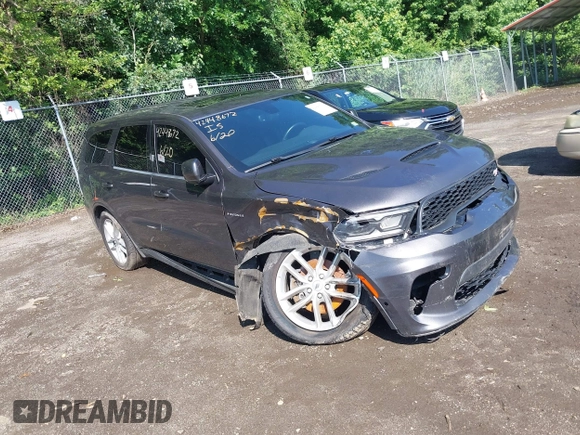 2021 Dodge Durango R/T z VIN 1C4SDJCT4MC764432, wystawiony jako IAAI lot #42448672 z przebiegiem 48 756 mil mil oraz . Historia ofert i sprzedaży dostępna na DreamBid. Obrazek 1.