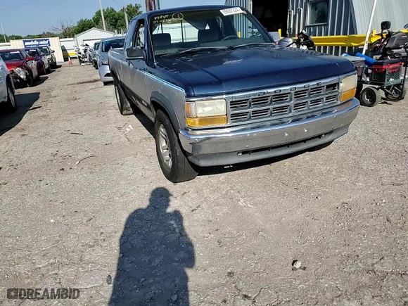 1993 Dodge Dakota with VIN 1B7FL23X3PS167652, listed as a Copart auction lot 69067224 with 92,113 mi miles and Salvage Title. Bid and sale history available at carsss.com. Image 11.