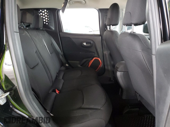 2018 Jeep Renegade Sport z VIN ZACCJBAB1JPH47110, wystawiony jako Copart lot #48521545 z przebiegiem Nie podano mil oraz Szkoda całkowita • Salvage title. Historia ofert i sprzedaży dostępna na DreamBid. Obrazek 10.