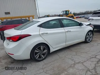 2015 Hyundai Elantra SE z VIN 5NPDH4AEXFH601861, wystawiony jako IAAI lot #41965695 z przebiegiem 100 639 mil mil oraz . Historia ofert i sprzedaży dostępna na DreamBid. Obrazek 4.