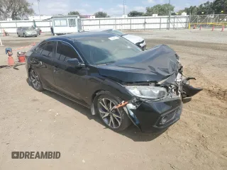 2020 Honda Civic Sedan Sport with VIN 2HGFC2F86LH506332, listed as a Copart auction lot 72094644 with 86,640 mi miles and Salvage Title. Bid and sale history available at carsss.com. Image 4.