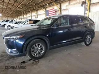 2018 Mazda CX-9 Touring z VIN JM3TCACY6J0232834, wystawiony jako Copart lot #52929075 z przebiegiem 62 028 mil mil oraz Szkoda całkowita • Salvage title. Historia ofert i sprzedaży dostępna na DreamBid. Obrazek 1.