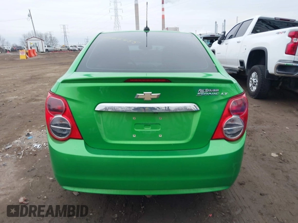 2015 Chevrolet Sonic LT with VIN 1G1JC5SH5F4128952, listed as a IAAI auction lot 41565455 with 125,868 mi miles and . Bid and sale history available at DreamBid. Image 16.