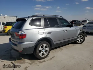 2008 BMW X3 3.0si with VIN WBXPC934X8WJ21316, listed as a Copart auction lot 49904065 with 89,958 mi miles and Salvage Title. Bid and sale history available at carsss.com. Image 3.