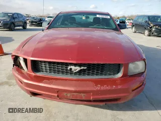 2007 Ford Mustang Deluxe with VIN 1ZVFT80N475323392, listed as a Copart auction lot 47932565 with 312,770 mi miles and Salvage Title. Bid and sale history available at carsss.com. Image 5.