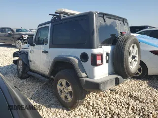 2023 Jeep Wrangler Sport с VIN 1C4HJXAG4PW598962, выставлен на аукционе Copart как лот 71889884 с пробегом 37 986 миль миль и Списание • Salvage title. История ставок и продаж доступна на DreamBid. Изображение 2.