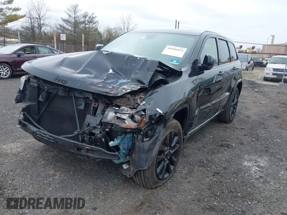 2018 Jeep Grand Cherokee Laredo with VIN 1C4RJFAG8JC356697, listed as a IAAI auction lot 41936524 with 78,292 mi miles and . Bid and sale history available at DreamBid. Image 2.