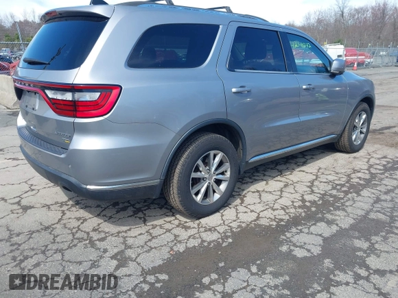 2015 Dodge Durango Limited with VIN 1C4RDJDG6FC202115, listed as a IAAI auction lot 42041272 with 162,755 mi miles. Bid and sale history available at carsss.com. Image 4.