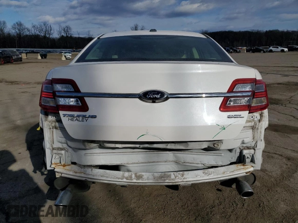 2019 Ford Taurus SEL with VIN 1FAHP2E82KG100142, listed as a Copart auction lot 88655505 with 106,959 mi miles and Salvage Title. Bid and sale history available at DreamBid. Image 6.