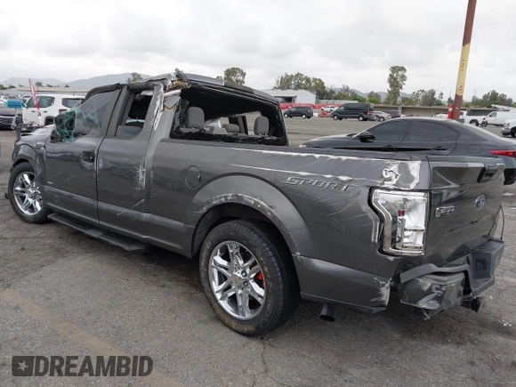 2016 Ford F-150 XL with VIN 1FTEX1CPXGKE86217, listed as a IAAI auction lot 42051290 with Not provided miles and . Bid and sale history available at DreamBid. Image 3.