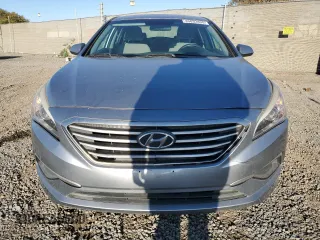 2017 Hyundai Sonata 2.4L with VIN 5NPE24AF7HH520821, listed as a Copart auction lot 43833435 with 107,450 mi miles and Salvage Title. Bid and sale history available at carsss.com. Image 5.