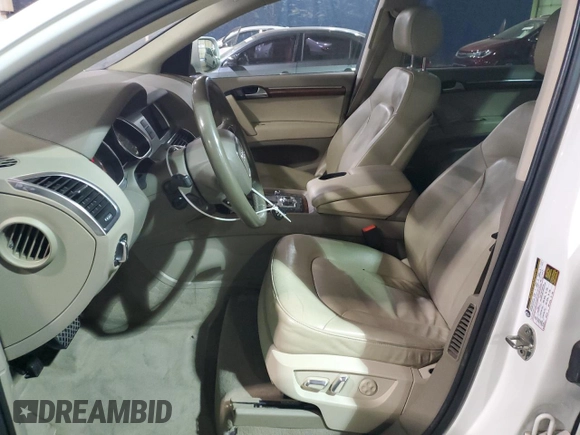 2010 Audi Q7 Premium Plus с VIN WA1LYAFE5AD007013, выставлен на аукционе Copart как лот 82365914 с пробегом 218 321 миль миль и Чистый • Clean title. История ставок и продаж доступна на DreamBid. Изображение 7.
