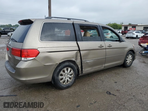 2010 Honda Odyssey EX-L with VIN 5FNRL3H6XAB093864, listed as a Copart auction lot 67587954 with 0 mi miles and Salvage Title. Bid and sale history available at carsss.com. Image 3.