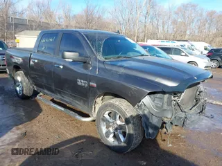 2017 Ram 1500 Big Horn with VIN 3C6RR7LT4HG714708, listed as a IAAI auction lot 41640461 with 101,681 mi miles. Bid and sale history available at carsss.com. Image 1.