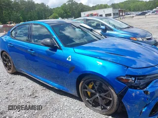2021 Alfa Romeo Giulia Quadrifoglio with VIN ZARFAMEV1M7648209, listed as a IAAI auction lot 42241740 with 48,850 mi miles and . Bid and sale history available at DreamBid. Image 13.